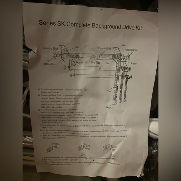 Brand new photography background support system - Picture 5 of 6